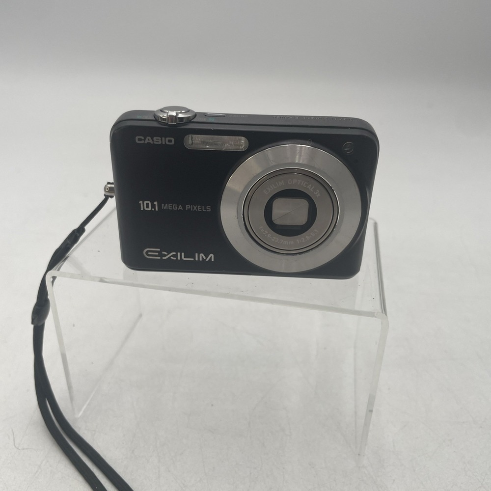 Casio Exilim EX-Z1050 10.1MP Digital Camera 3X Zoom+Battery+SD Card-TESTED